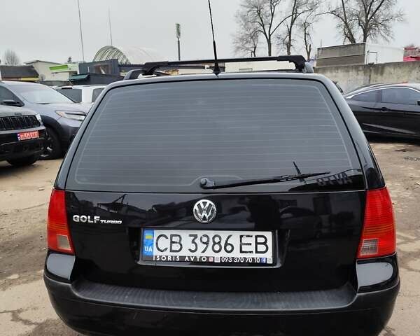 Черный Фольксваген Гольф, объемом двигателя 1.39 л и пробегом 212 тыс. км за 4700 $, фото 6 на Automoto.ua