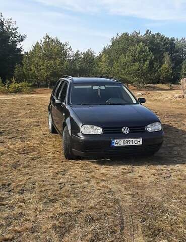 Черный Фольксваген Гольф, объемом двигателя 1.9 л и пробегом 314 тыс. км за 5000 $, фото 3 на Automoto.ua