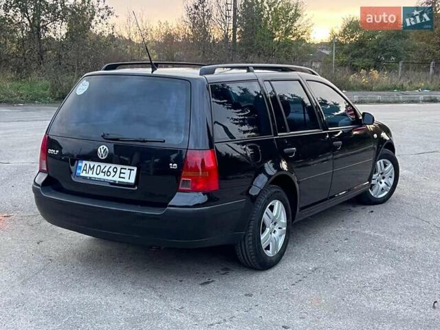 Фольксваген Гольф 2002 у Бердичеве на Automoto.ua Чорний Фольксваген Гольф, об'ємом двигуна 1.6 л та пробігом 272 тис. км за 4500 $, фото 1 на Automoto.ua