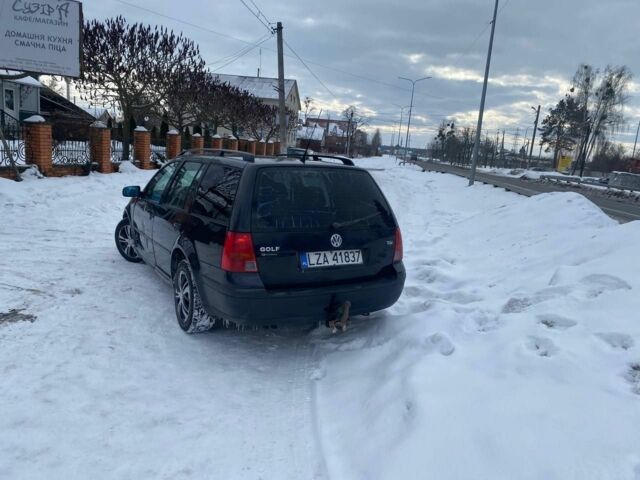 Черный Фольксваген Гольф, объемом двигателя 1.9 л и пробегом 300 тыс. км за 1849 $, фото 1 на Automoto.ua