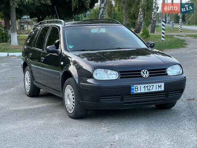 Чорний Фольксваген Гольф, об'ємом двигуна 1.6 л та пробігом 223 тис. км за 4700 $, фото 1 на Automoto.ua