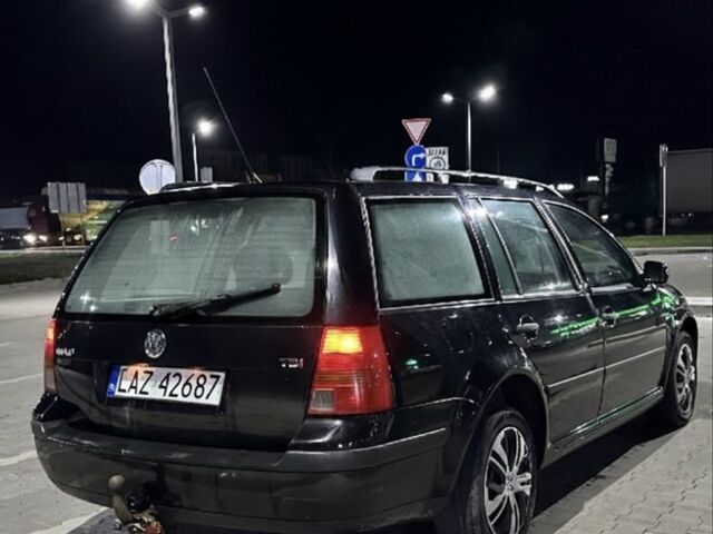 Черный Фольксваген Гольф, объемом двигателя 1.9 л и пробегом 380 тыс. км за 1750 $, фото 4 на Automoto.ua