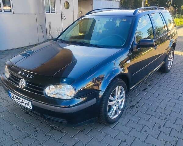 Черный Фольксваген Гольф, объемом двигателя 1.6 л и пробегом 246 тыс. км за 5350 $, фото 2 на Automoto.ua