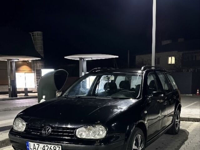 Черный Фольксваген Гольф, объемом двигателя 1.9 л и пробегом 380 тыс. км за 1750 $, фото 2 на Automoto.ua