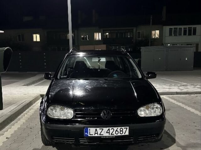 Черный Фольксваген Гольф, объемом двигателя 1.9 л и пробегом 380 тыс. км за 1750 $, фото 1 на Automoto.ua
