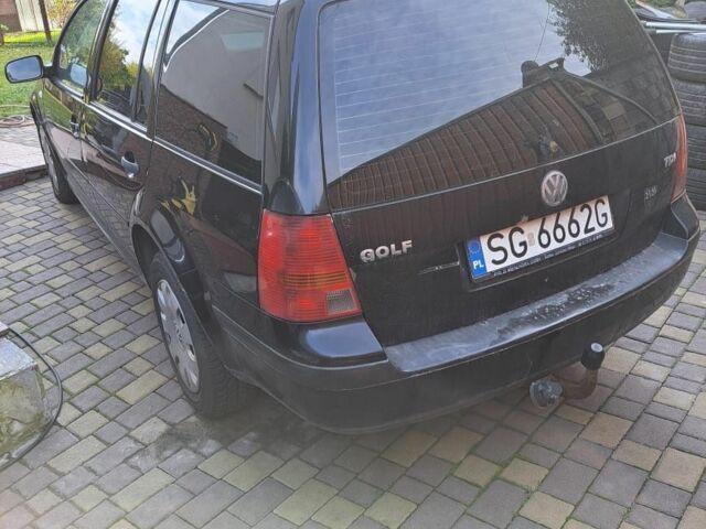 Черный Фольксваген Гольф, объемом двигателя 1.9 л и пробегом 380 тыс. км за 2400 $, фото 4 на Automoto.ua