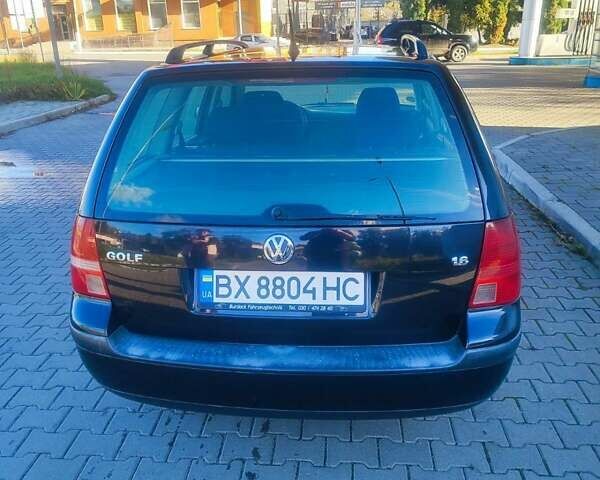 Черный Фольксваген Гольф, объемом двигателя 1.6 л и пробегом 246 тыс. км за 5350 $, фото 6 на Automoto.ua
