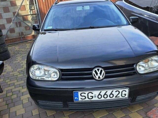 Черный Фольксваген Гольф, объемом двигателя 1.9 л и пробегом 380 тыс. км за 2400 $, фото 1 на Automoto.ua