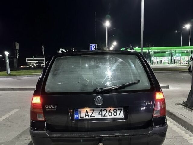 Черный Фольксваген Гольф, объемом двигателя 1.9 л и пробегом 380 тыс. км за 1750 $, фото 3 на Automoto.ua