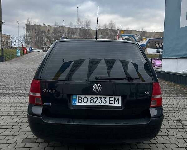 Черный Фольксваген Гольф, объемом двигателя 1.6 л и пробегом 275 тыс. км за 4550 $, фото 9 на Automoto.ua