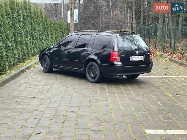 Черный Фольксваген Гольф, объемом двигателя 1.6 л и пробегом 270 тыс. км за 3900 $, фото 5 на Automoto.ua