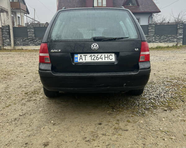 Черный Фольксваген Гольф, объемом двигателя 1.6 л и пробегом 225 тыс. км за 4500 $, фото 3 на Automoto.ua