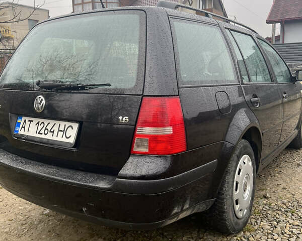 Черный Фольксваген Гольф, объемом двигателя 1.6 л и пробегом 225 тыс. км за 4500 $, фото 4 на Automoto.ua