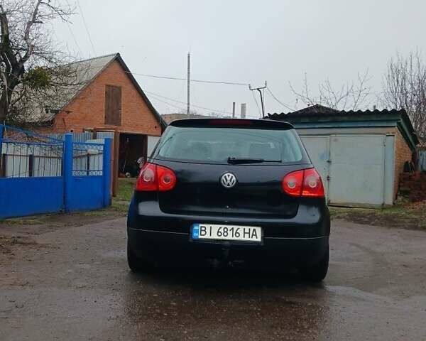 Черный Фольксваген Гольф, объемом двигателя 1.4 л и пробегом 228 тыс. км за 4100 $, фото 2 на Automoto.ua
