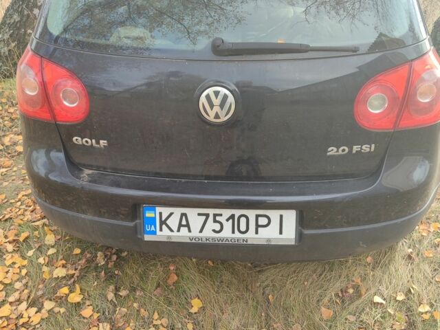 Черный Фольксваген Гольф, объемом двигателя 2 л и пробегом 269 тыс. км за 5500 $, фото 3 на Automoto.ua