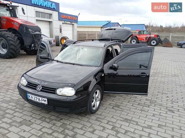 Черный Фольксваген Гольф, объемом двигателя 1.9 л и пробегом 314 тыс. км за 4850 $, фото 29 на Automoto.ua