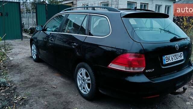 Черный Фольксваген Гольф, объемом двигателя 1.4 л и пробегом 267 тыс. км за 6300 $, фото 11 на Automoto.ua