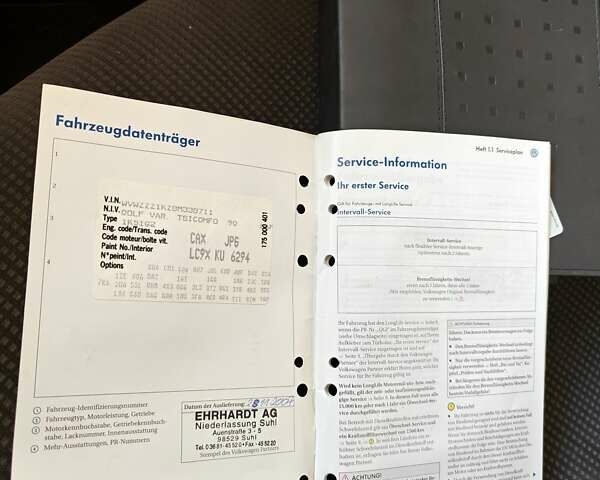 Чорний Фольксваген Гольф, об'ємом двигуна 1.4 л та пробігом 272 тис. км за 5999 $, фото 16 на Automoto.ua