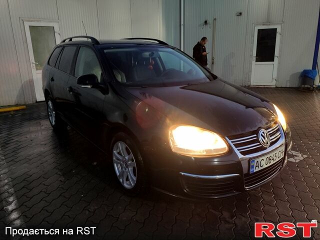 Черный Фольксваген Гольф, объемом двигателя 1.9 л и пробегом 320 тыс. км за 6500 $, фото 5 на Automoto.ua