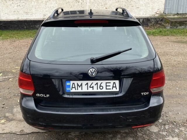Черный Фольксваген Гольф, объемом двигателя 1.9 л и пробегом 359 тыс. км за 3900 $, фото 5 на Automoto.ua