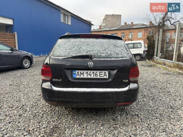 Черный Фольксваген Гольф, объемом двигателя 1.9 л и пробегом 200 тыс. км за 4300 $, фото 5 на Automoto.ua