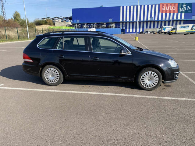 Черный Фольксваген Гольф, объемом двигателя 1.9 л и пробегом 301 тыс. км за 6600 $, фото 5 на Automoto.ua