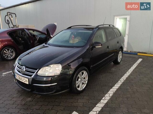 Черный Фольксваген Гольф, объемом двигателя 1.9 л и пробегом 320 тыс. км за 6400 $, фото 2 на Automoto.ua