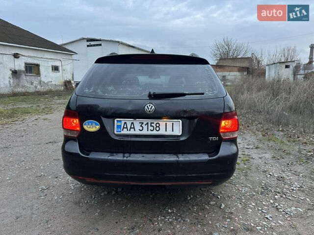 Черный Фольксваген Гольф, объемом двигателя 1.9 л и пробегом 210 тыс. км за 5000 $, фото 13 на Automoto.ua