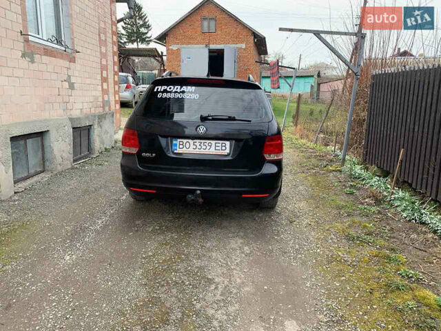 Черный Фольксваген Гольф, объемом двигателя 1.4 л и пробегом 253 тыс. км за 5500 $, фото 6 на Automoto.ua
