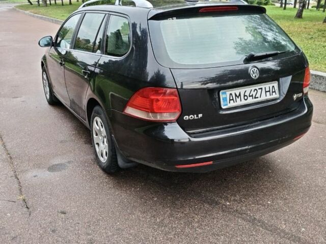 Черный Фольксваген Гольф, объемом двигателя 1.9 л и пробегом 302 тыс. км за 6200 $, фото 2 на Automoto.ua