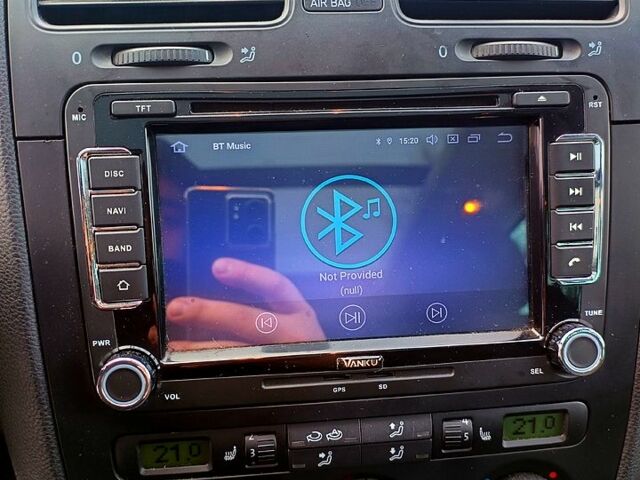 Черный Фольксваген Гольф, объемом двигателя 1.4 л и пробегом 202 тыс. км за 6400 $, фото 11 на Automoto.ua