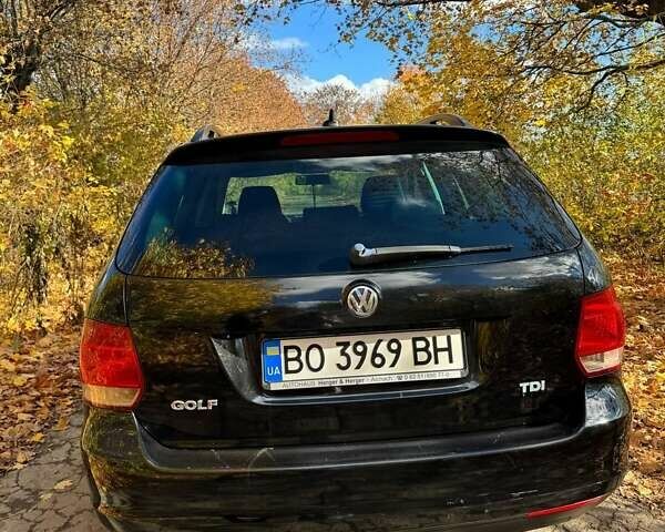 Черный Фольксваген Гольф, объемом двигателя 1.9 л и пробегом 293 тыс. км за 6000 $, фото 10 на Automoto.ua