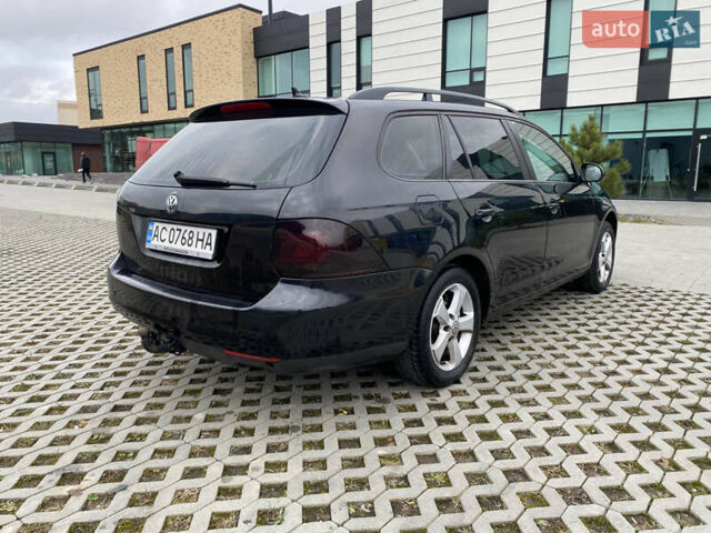 Черный Фольксваген Гольф, объемом двигателя 1.9 л и пробегом 263 тыс. км за 5799 $, фото 5 на Automoto.ua