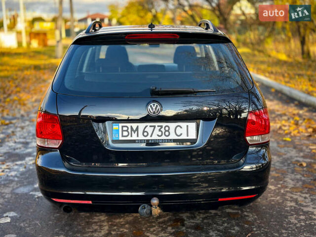 Фольксваген Гольф 2009 у Сумах на Automoto.ua Чорний Фольксваген Гольф, об'ємом двигуна 1.6 л та пробігом 238 тис. км за 6800 $, фото 4 на Automoto.ua