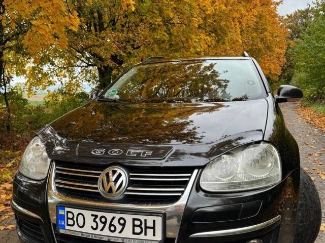 Черный Фольксваген Гольф, объемом двигателя 1.9 л и пробегом 292 тыс. км за 6000 $, фото 2 на Automoto.ua