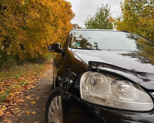 Черный Фольксваген Гольф, объемом двигателя 1.9 л и пробегом 293 тыс. км за 6000 $, фото 4 на Automoto.ua