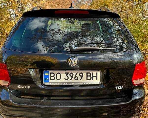 Черный Фольксваген Гольф, объемом двигателя 1.9 л и пробегом 293 тыс. км за 6000 $, фото 13 на Automoto.ua