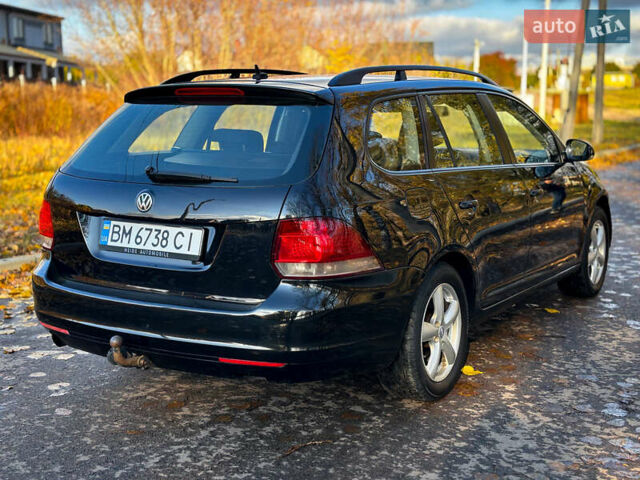 Фольксваген Гольф 2009 у Сумах на Automoto.ua Чорний Фольксваген Гольф, об'ємом двигуна 1.6 л та пробігом 238 тис. км за 6800 $, фото 3 на Automoto.ua