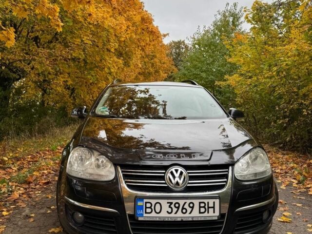 Черный Фольксваген Гольф, объемом двигателя 1.9 л и пробегом 292 тыс. км за 6000 $, фото 5 на Automoto.ua