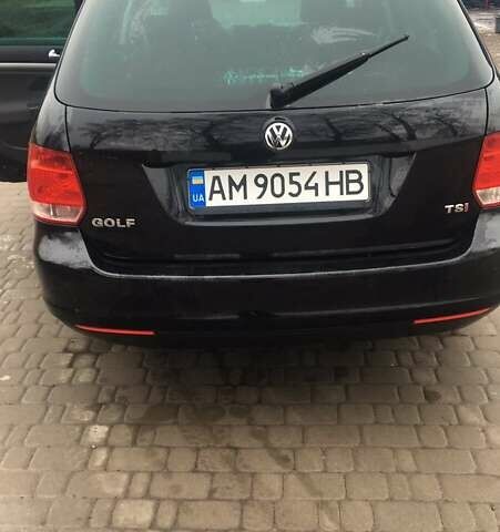 Черный Фольксваген Гольф, объемом двигателя 1.4 л и пробегом 190 тыс. км за 6450 $, фото 23 на Automoto.ua