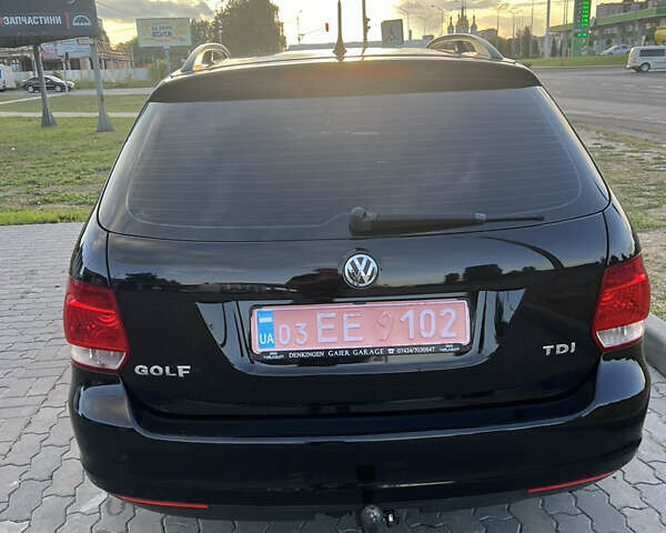 Черный Фольксваген Гольф, объемом двигателя 1.9 л и пробегом 192 тыс. км за 6700 $, фото 4 на Automoto.ua