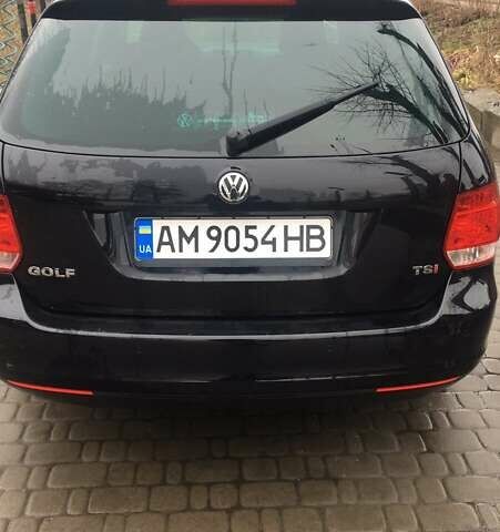 Черный Фольксваген Гольф, объемом двигателя 1.4 л и пробегом 190 тыс. км за 6450 $, фото 11 на Automoto.ua