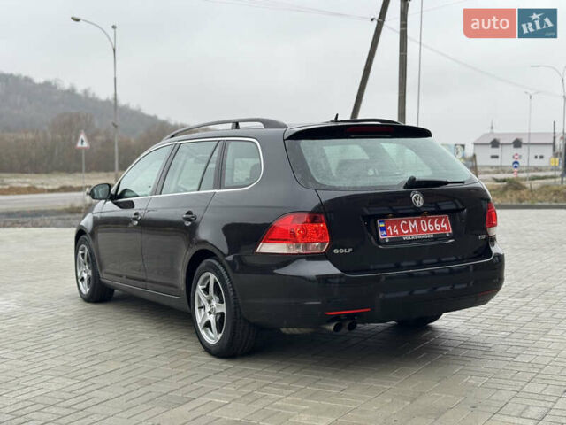 Черный Фольксваген Гольф, объемом двигателя 1.4 л и пробегом 195 тыс. км за 7800 $, фото 6 на Automoto.ua