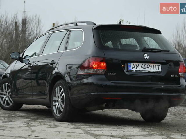Черный Фольксваген Гольф, объемом двигателя 1.97 л и пробегом 275 тыс. км за 8850 $, фото 11 на Automoto.ua