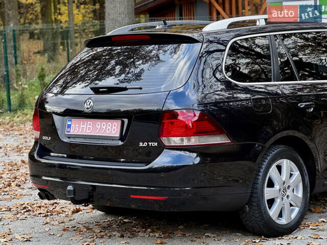 Черный Фольксваген Гольф, объемом двигателя 2 л и пробегом 220 тыс. км за 9700 $, фото 15 на Automoto.ua