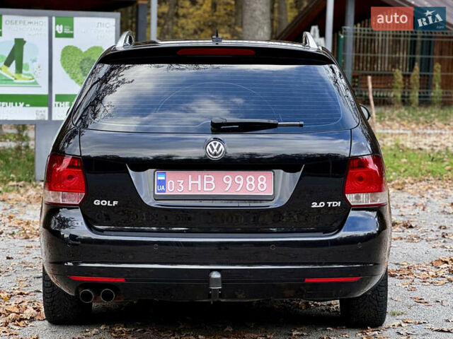 Чорний Фольксваген Гольф, об'ємом двигуна 2 л та пробігом 220 тис. км за 9699 $, фото 20 на Automoto.ua