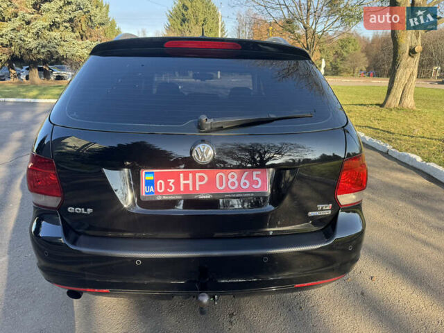 Черный Фольксваген Гольф, объемом двигателя 1.6 л и пробегом 203 тыс. км за 8300 $, фото 3 на Automoto.ua