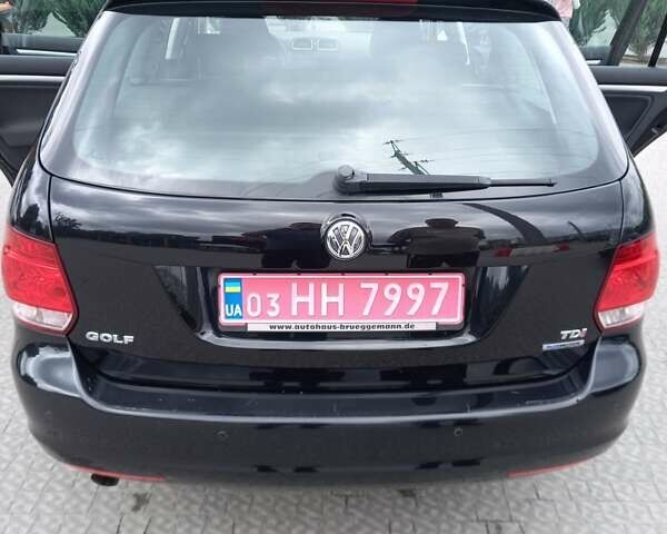 Черный Фольксваген Гольф, объемом двигателя 1.6 л и пробегом 273 тыс. км за 9200 $, фото 9 на Automoto.ua