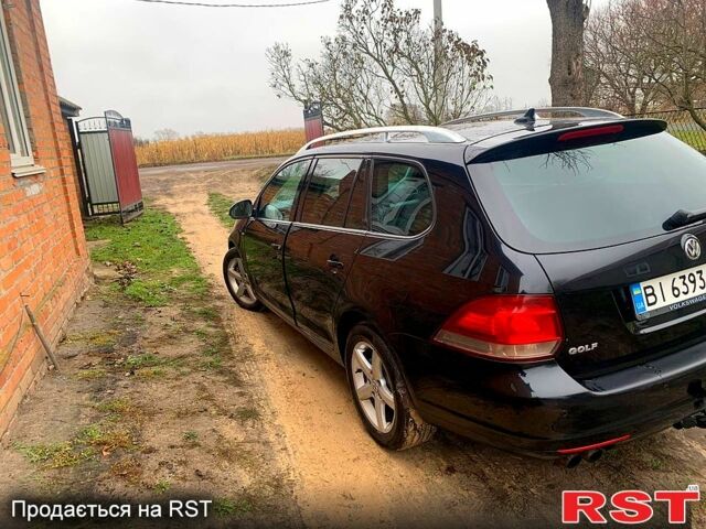 Черный Фольксваген Гольф, объемом двигателя 2 л и пробегом 298 тыс. км за 7350 $, фото 3 на Automoto.ua