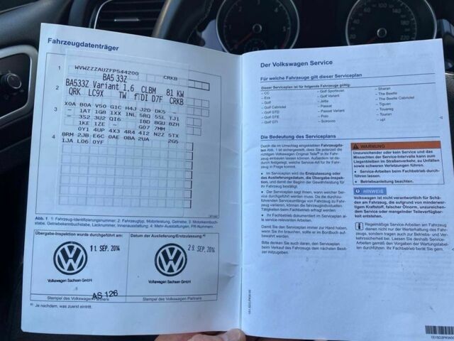 Черный Фольксваген Гольф, объемом двигателя 1.6 л и пробегом 222 тыс. км за 12600 $, фото 20 на Automoto.ua
